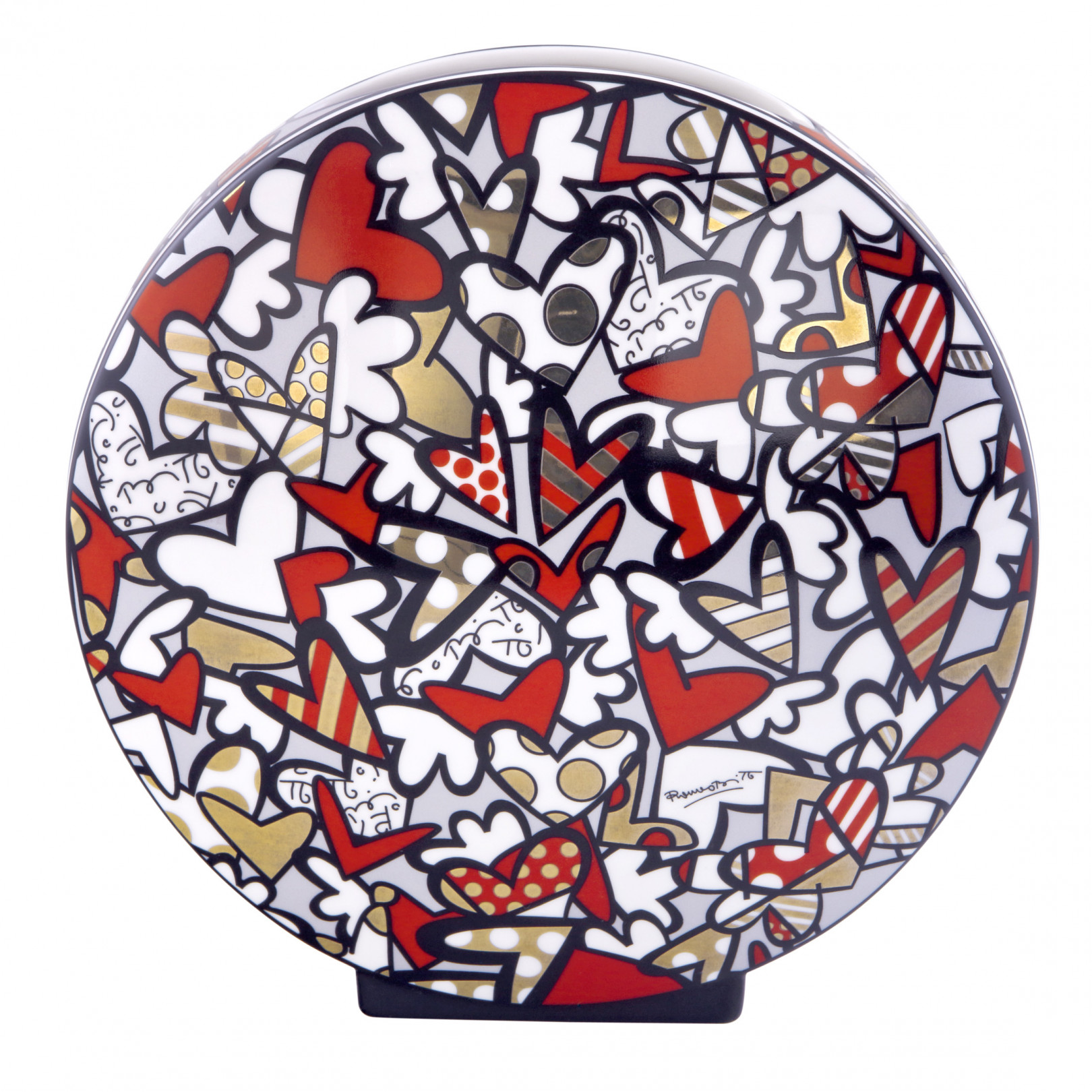 Wazon 30 cm R. Britto -All we need is Love - Goebel