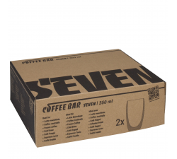Zestaw 2 szklanek Latte macchiato 350 ml - Coffee Bar SEVEN - Könitz