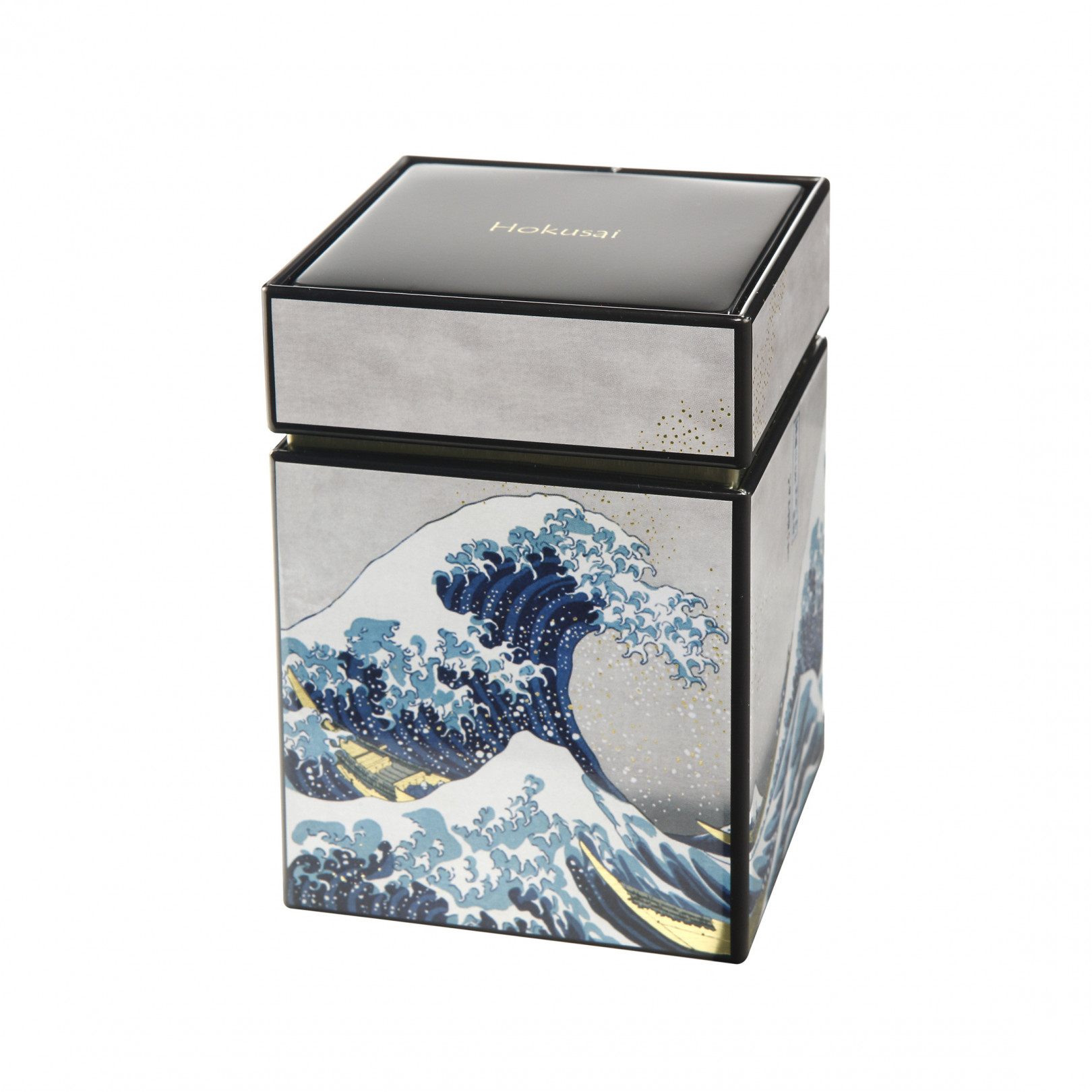 K.Hokusai - Wielka fala - Puszka 11 cm - Goebel