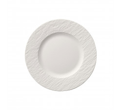 Talerz deserowy 21 cm Manufacture Rock Blanc Villeroy & Boch