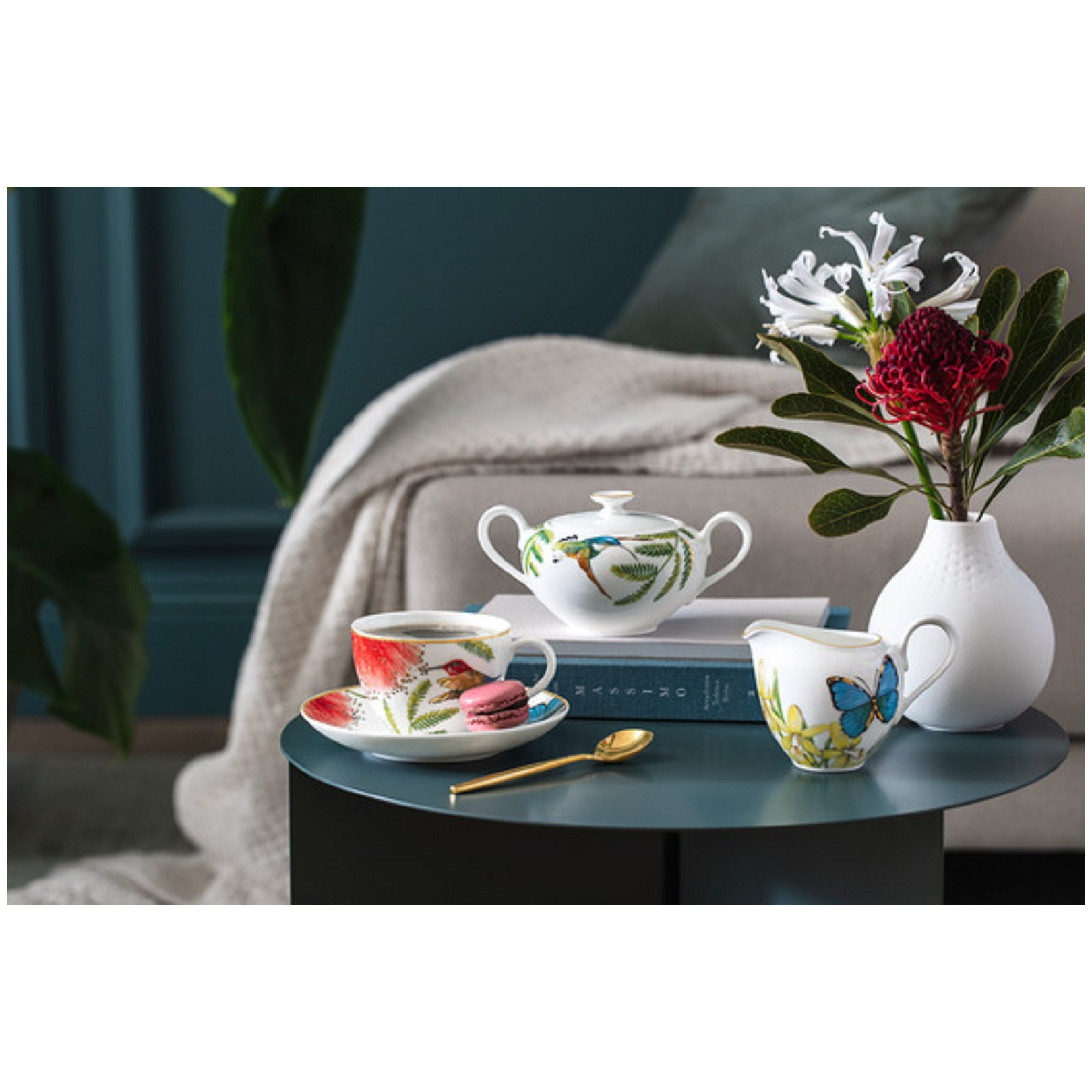 Villeroy & Boch Piattino Da Caffè Petite Fleur - Porcellana Premium 13 Cm Multicolore | Stile Rustico Elegante - Foto 2