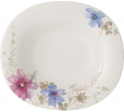 Talerz głęboki owalny 24 cm Mariefleur Gris Villeroy & Boch