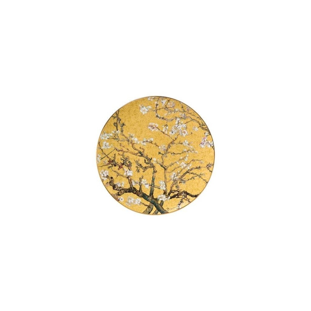 V. van Gogh - Kwiat migdałowca złoty- Patera 36 cm Goebel