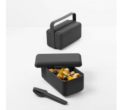 BAULETTO Lunchbox mały czarny