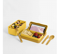 BAULETTO Lunchbox mały żółty