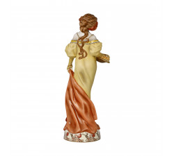  Figura porcelanowa 32 cm A. Mucha - Jesień 1900 - Goebel