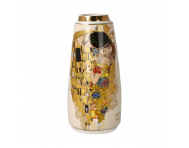 Wazon-18,5-cm-G.Klimt-Pocałunek-Kiss-Goebel