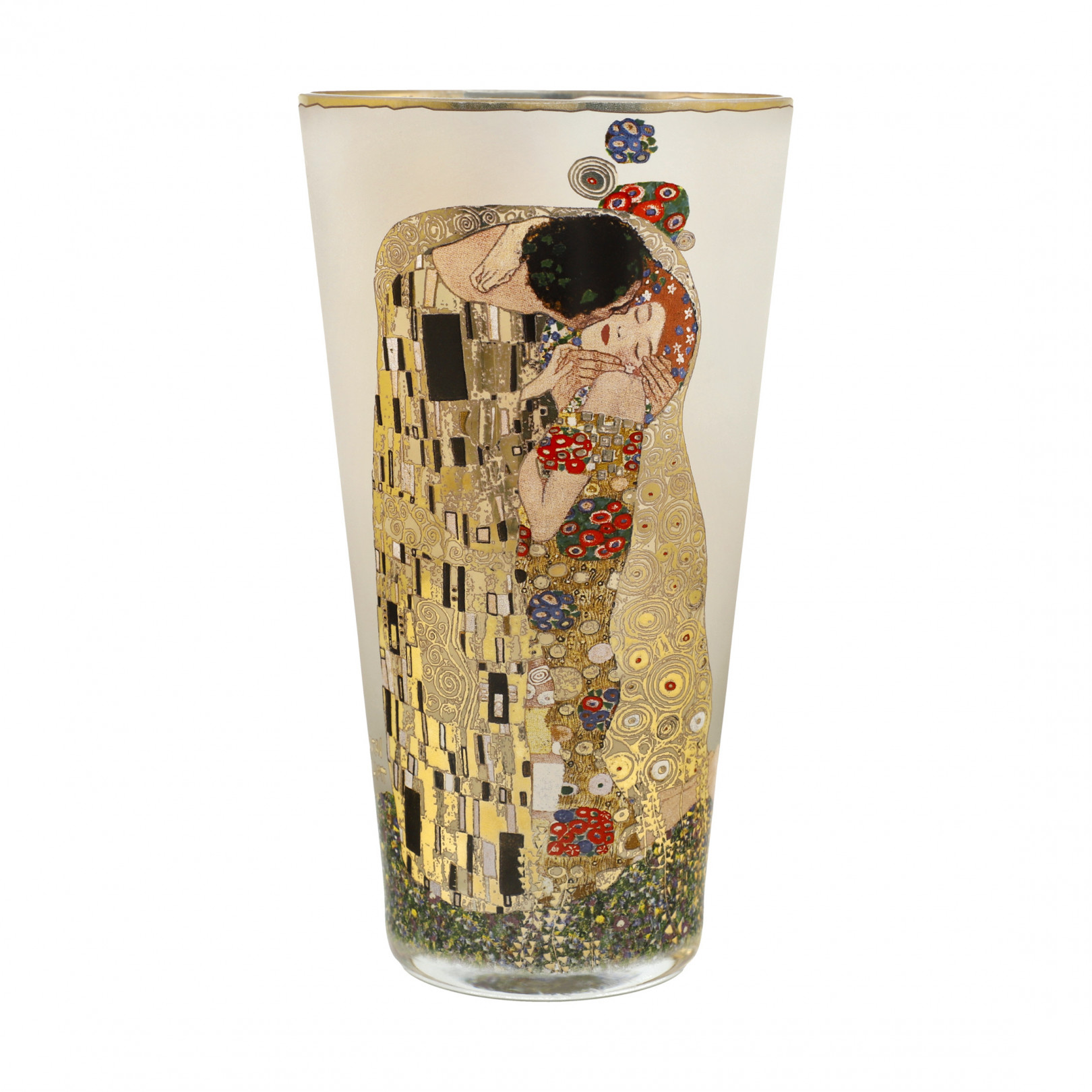 Wazon 20 cm - G. Klimt - Pocałunek - Goebel