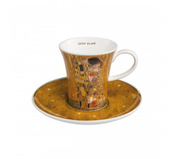 Filiżanka espresso G. Klimt - Pocałunek Goebel