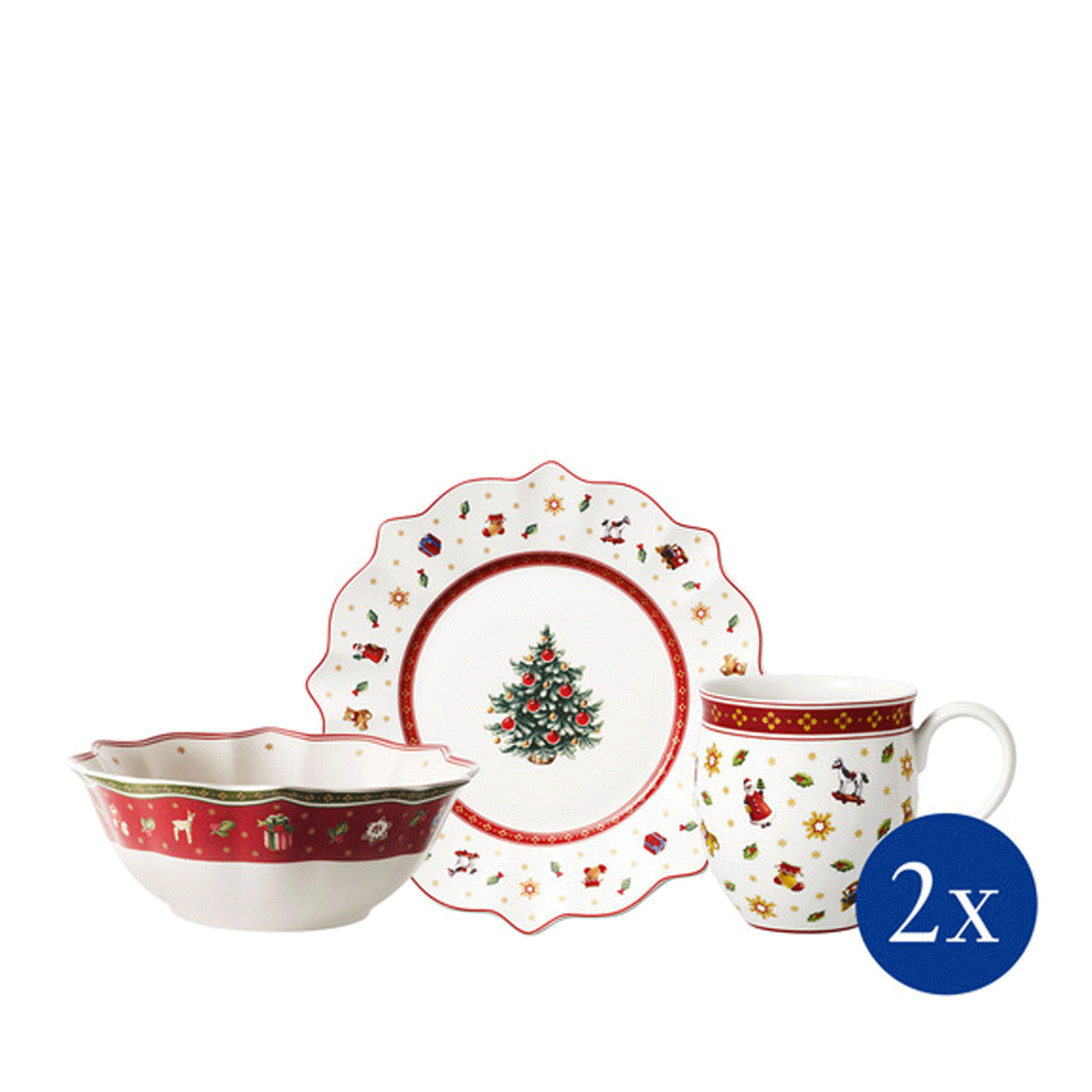 Zestaw śniadaniowy biały Toy\'s Delight Villeroy & Boch