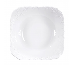 Salaterka kwadratowa 24 cm Rococo Maria Ćmielów