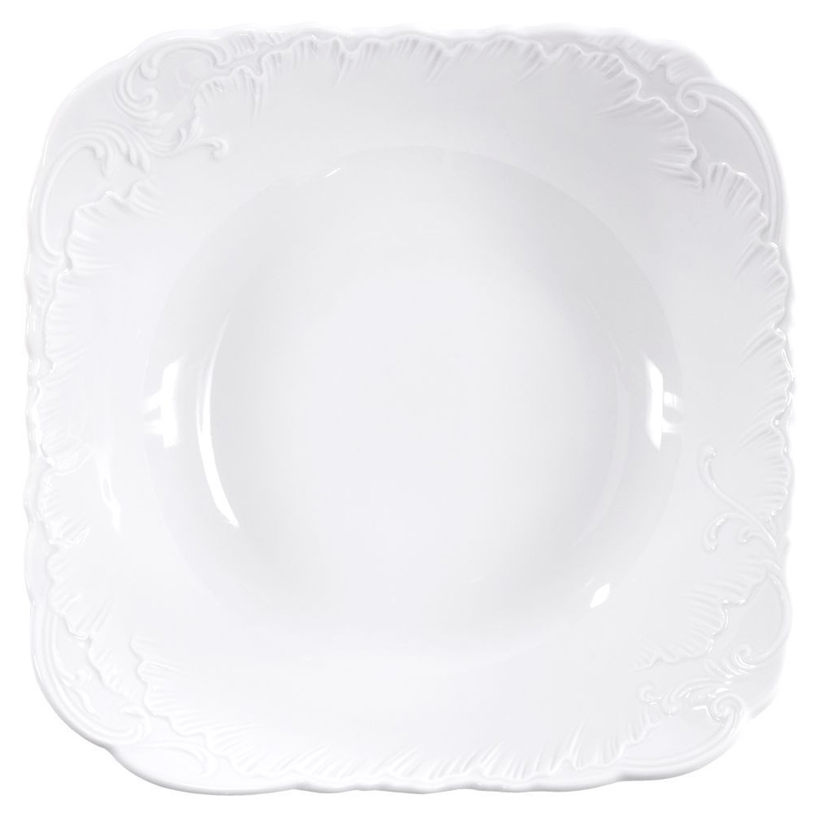 Salaterka kwadratowa 27 cm Rococo Maria Ćmielów