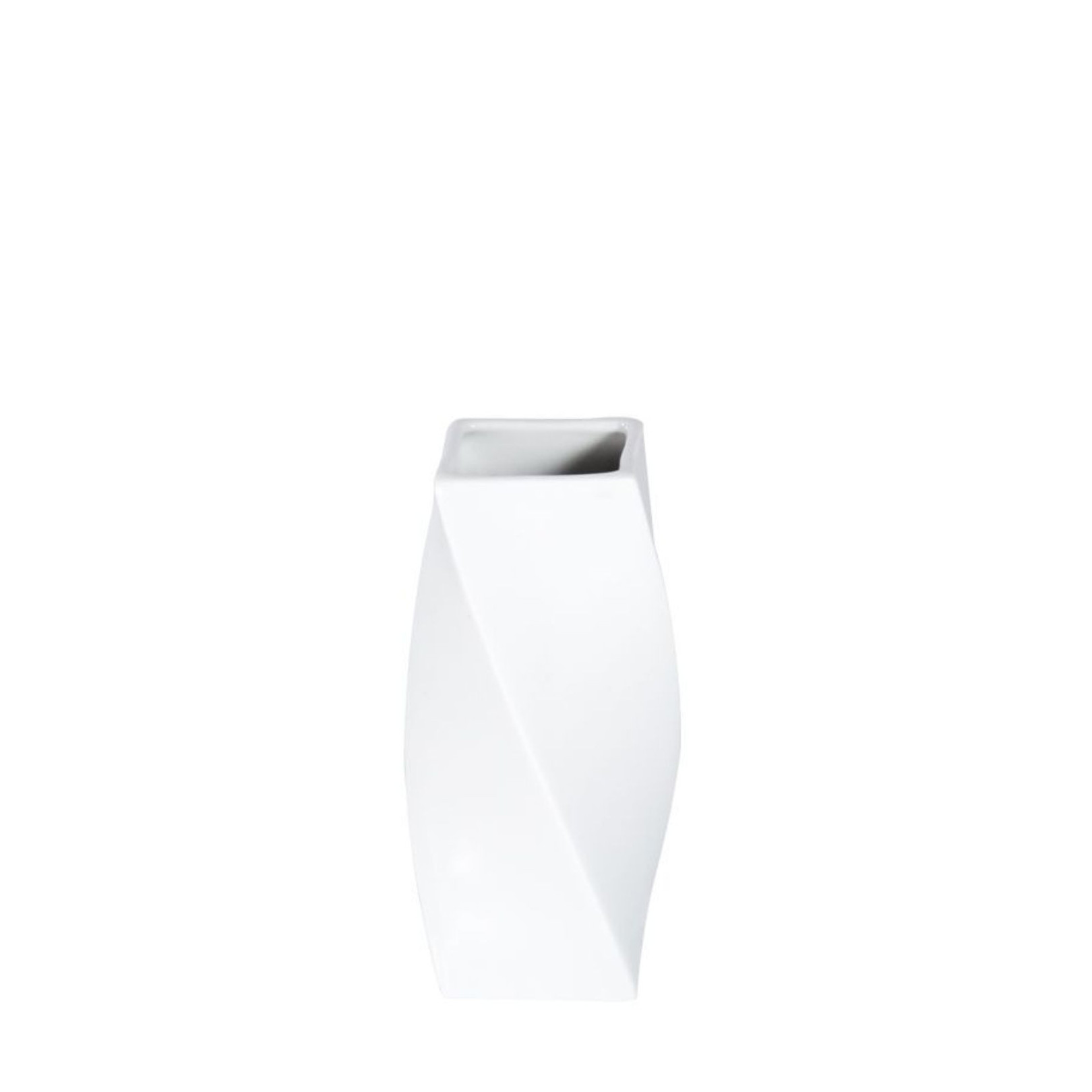 Wazon Twist biały 14 cm Ćmielów Wazon Twist biały 14 cm Ćmielów