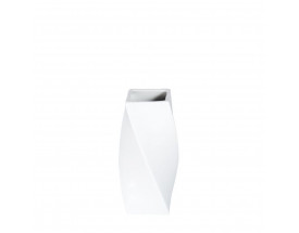 Wazon Twist biały 14 cm Ćmielów