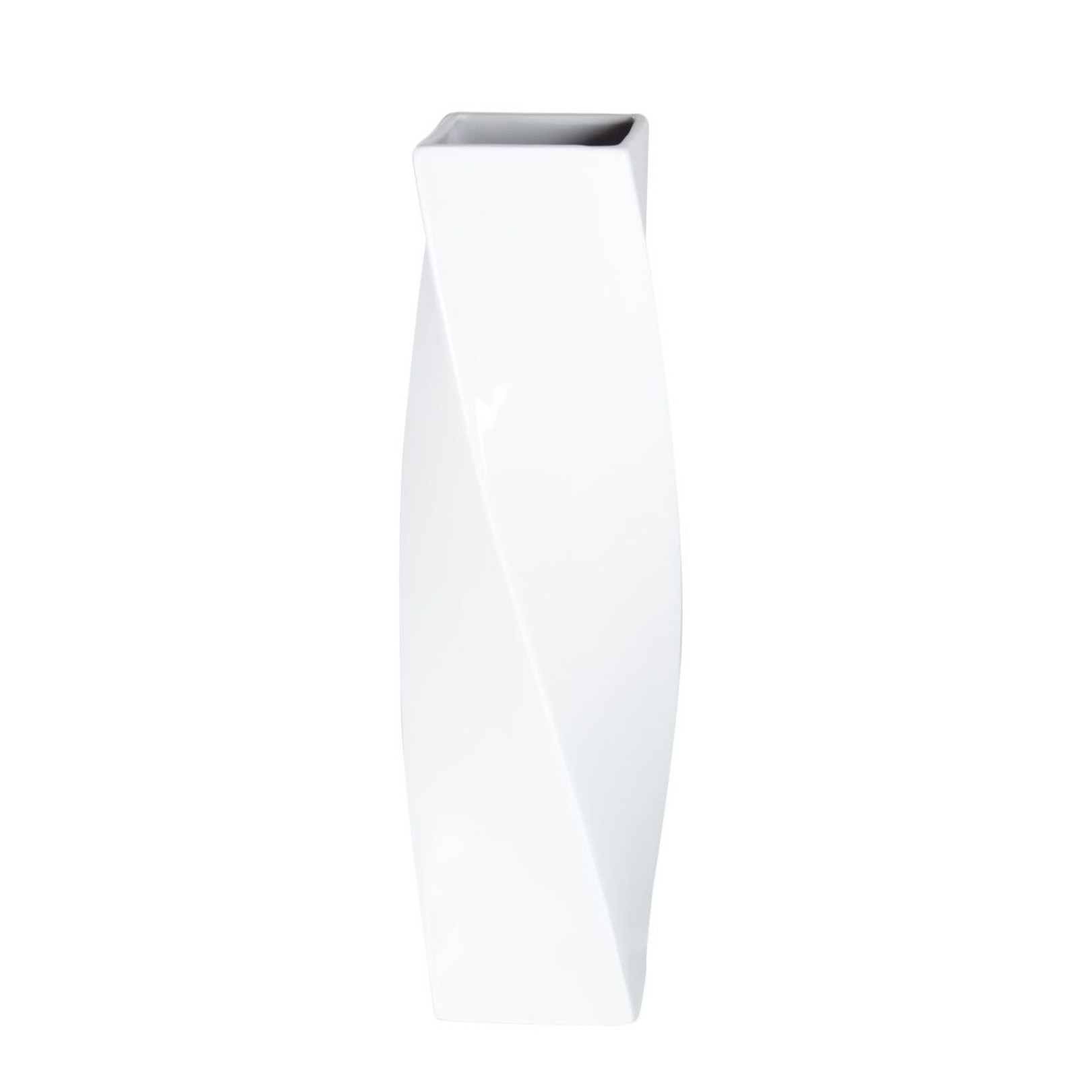 Wazon Twist biały 31 cm Ćmielów Wazon Twist biały 31 cm Ćmielów