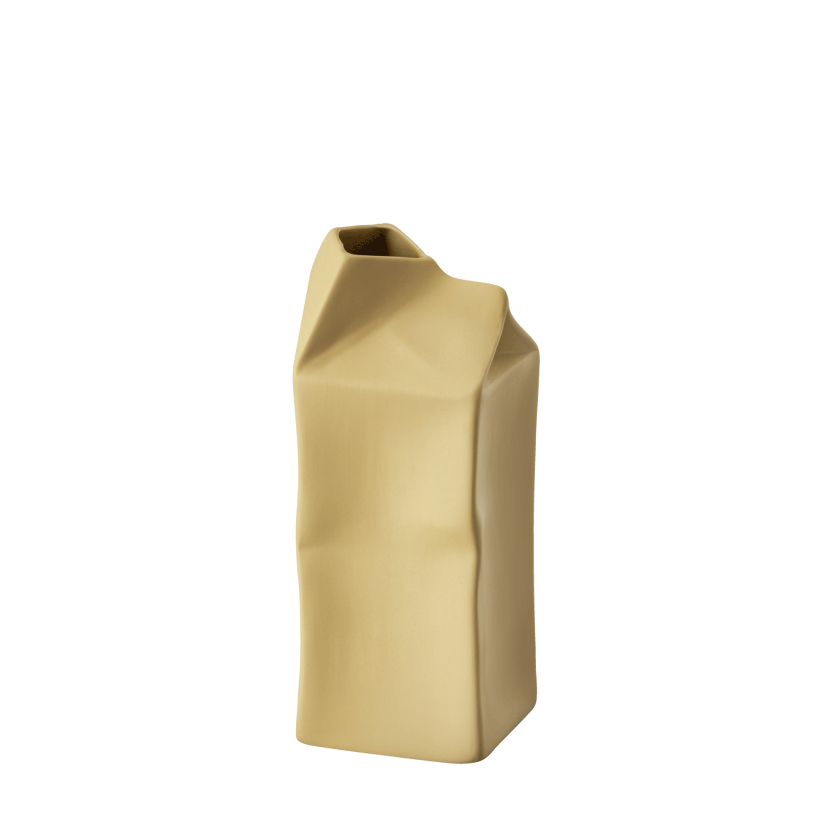 Wazon mini 11 cm Pacco Bello Fossil beżowy matowy Rosenthal