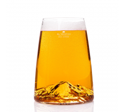 Szklanka Long Drink - Topographic - Vesuvius