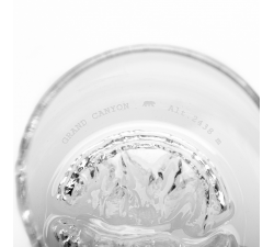 Zestaw 2 szklanek do whisky - Topographic - Canyon & Matterhorn