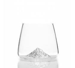 Zestaw 2 szklanek do whisky - Topographic - Canyon & Matterhorn