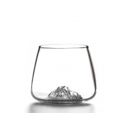 Zestaw 2 szklanek do whisky - Topographic - Fuji & Denali