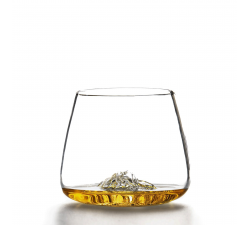 Zestaw 2 szklanek do whisky - Topographic - Fuji & Denali