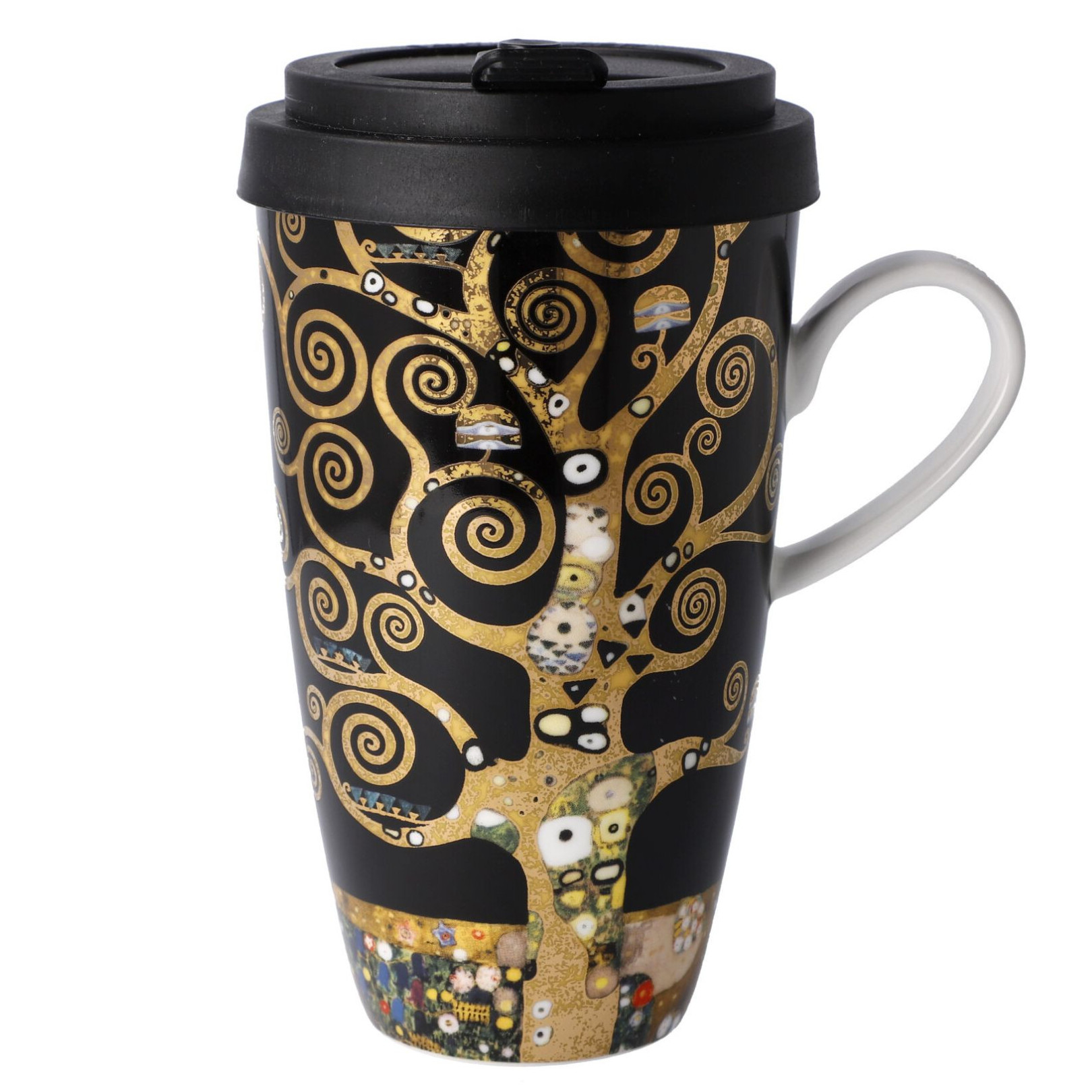 Kubek na wynos 500 ml G.Klimt-Drzewo życia - Goebel Kubek na wynos 500 ml G.Klimt-Drzewo życia - Goebel