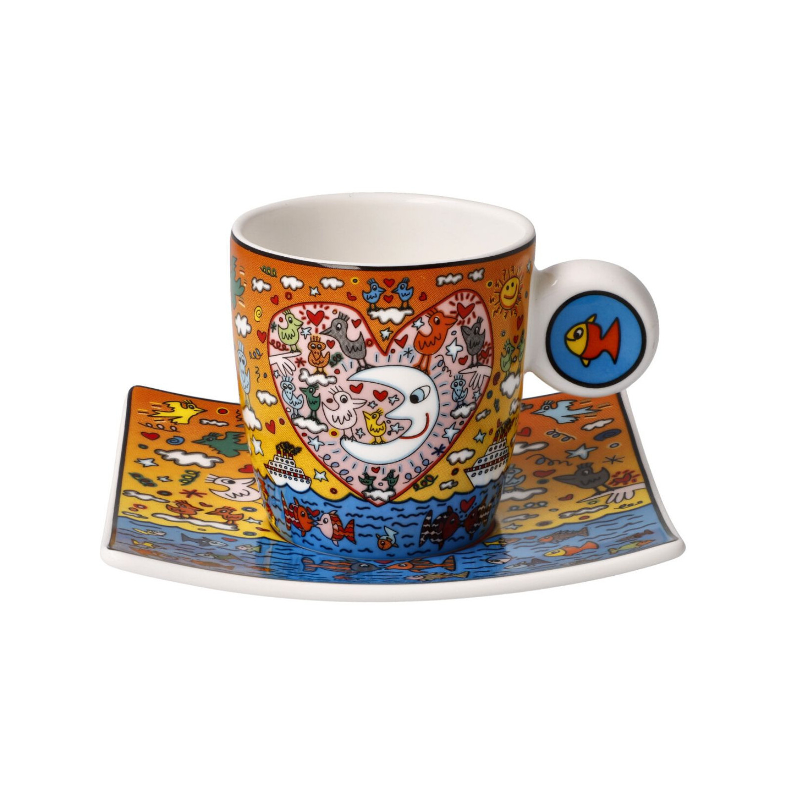 Filiżanka do espresso J.Rizzi - The Romance of the Sea - Goebel Filiżanka do espresso J.Rizzi - The Romance of the Sea - Goebel