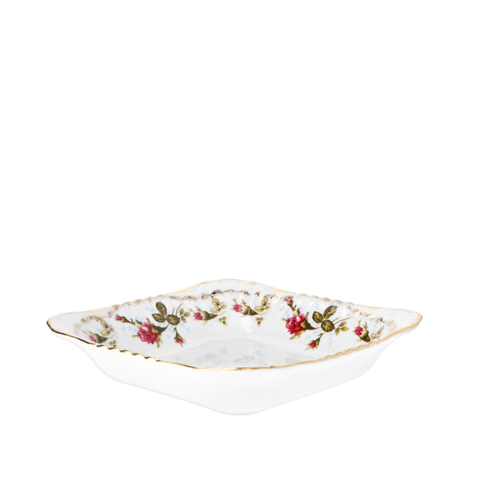 Salaterka kwadratowa 24 cm Iwona Złota Róża Chodzież