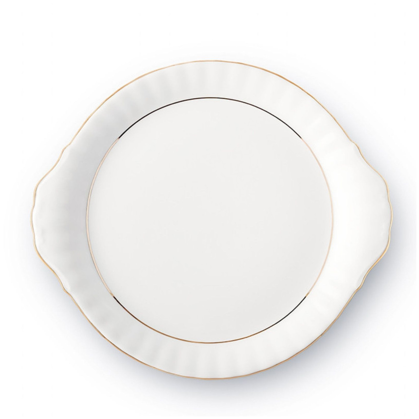 Talerz do ciasta 24 cm Iwona Złota Linia Chodzież