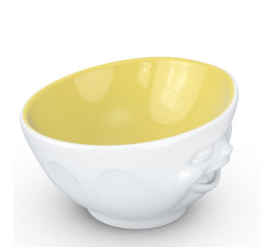 Miska porcelanowa 500 ml -Winking saffron inside