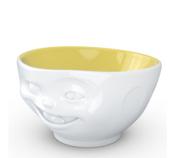 Miska porcelanowa 500 ml -Winking saffron inside