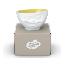 Miska porcelanowa 500 ml -Winking saffron inside