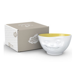 Miska porcelanowa 500 ml -Winking saffron inside