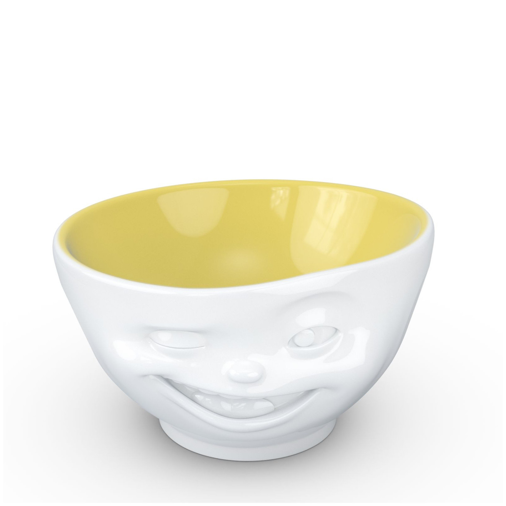 Miska porcelanowa 500 ml -Winking saffron inside Miska porcelanowa 500 ml -Winking saffron inside