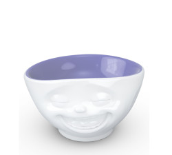 Miska porcelanowa 500 ml -Laughing lavender inside