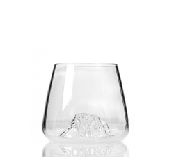 Zestaw 2 szklanek do whisky - Topographic - Zugspitze & Watz