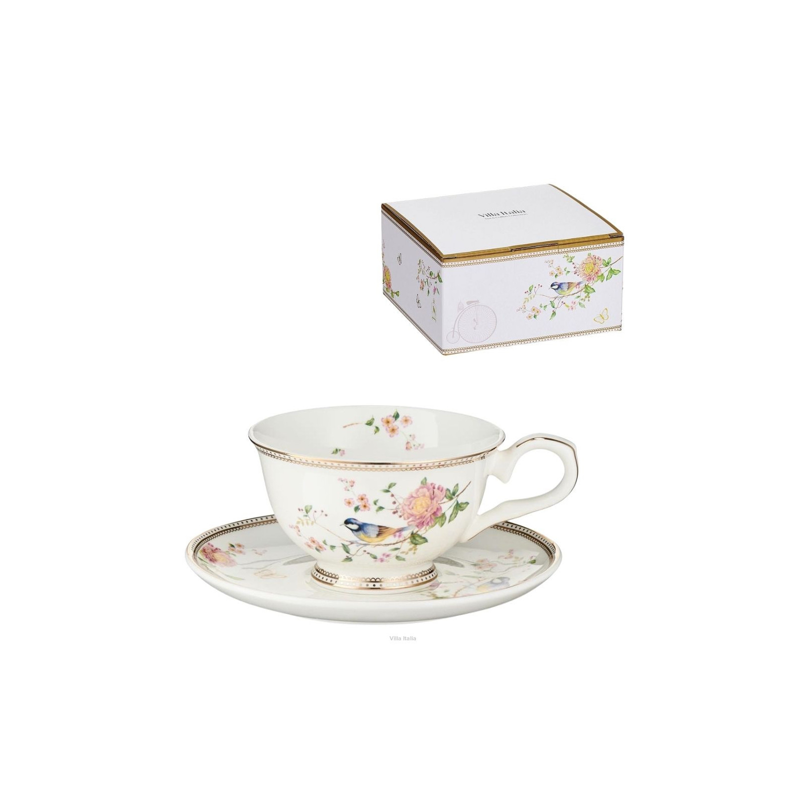 Filiżanka porcelanowa Bel Fiore Villa Italia Filiżanka porcelanowa Bel Fiore Villa Italia