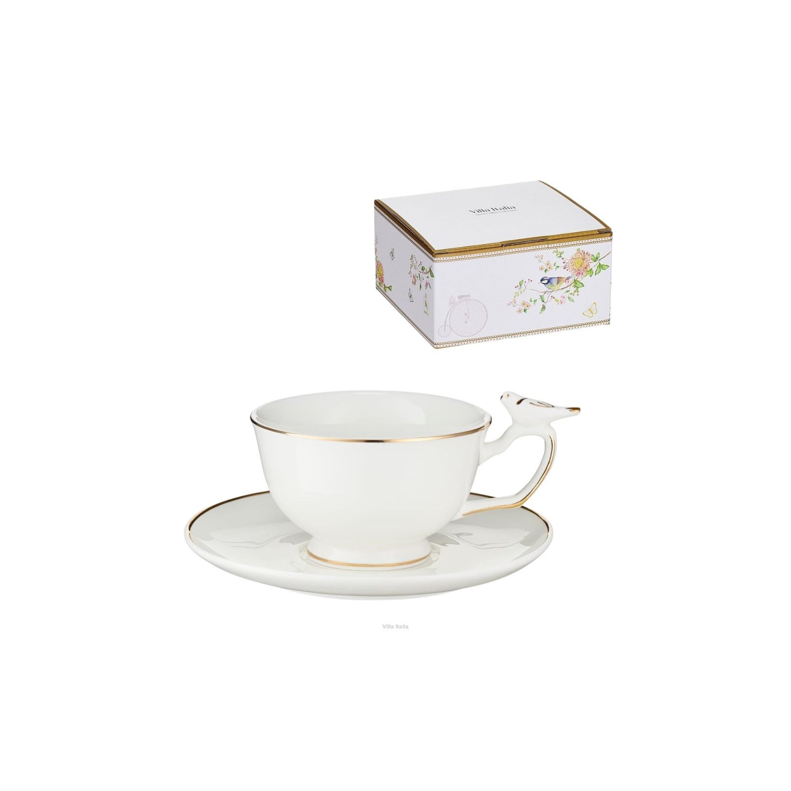 Filiżanka porcelanowa do herbaty Piaf Villa Italia Filiżanka porcelanowa do herbaty Piaf Villa Italia