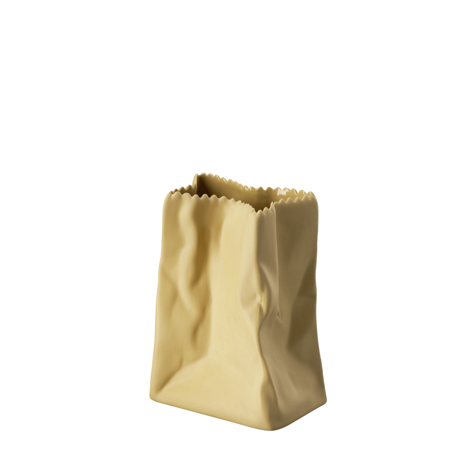 Wazon mini 9 cm Paper Bag Fossil piaskowy Rosnthal