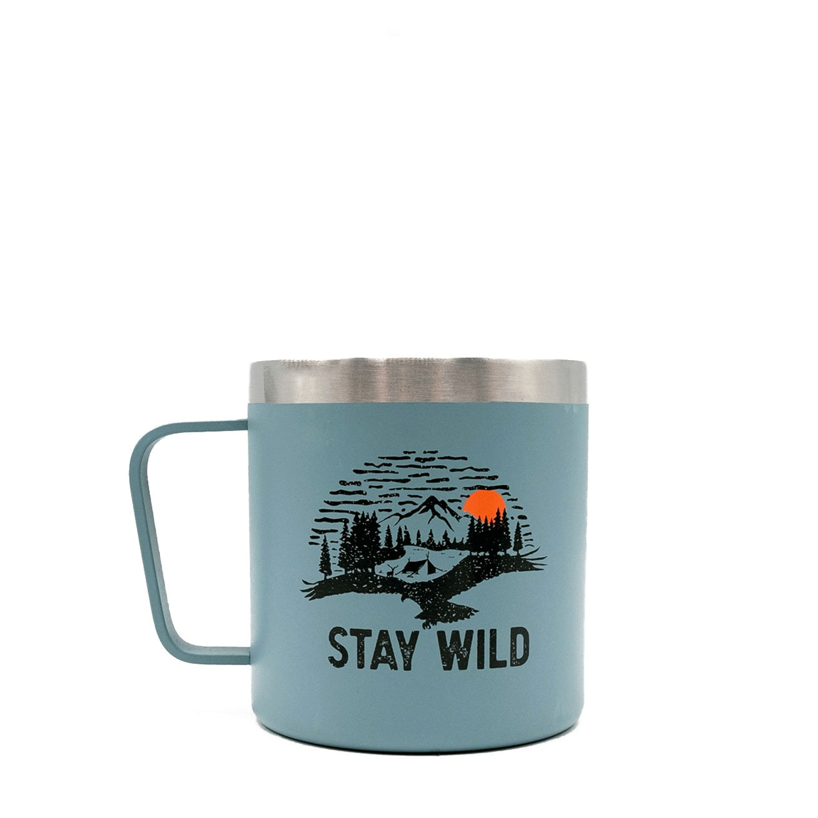 Kubek Beaver - turystyczny/dwuścienny -niebieski - Alaskan Maker