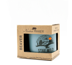 Kubek Beaver - turystyczny/dwuścienny -niebieski - Alaskan Maker