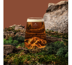 Szklanka Long Drink - Topographic - Monch