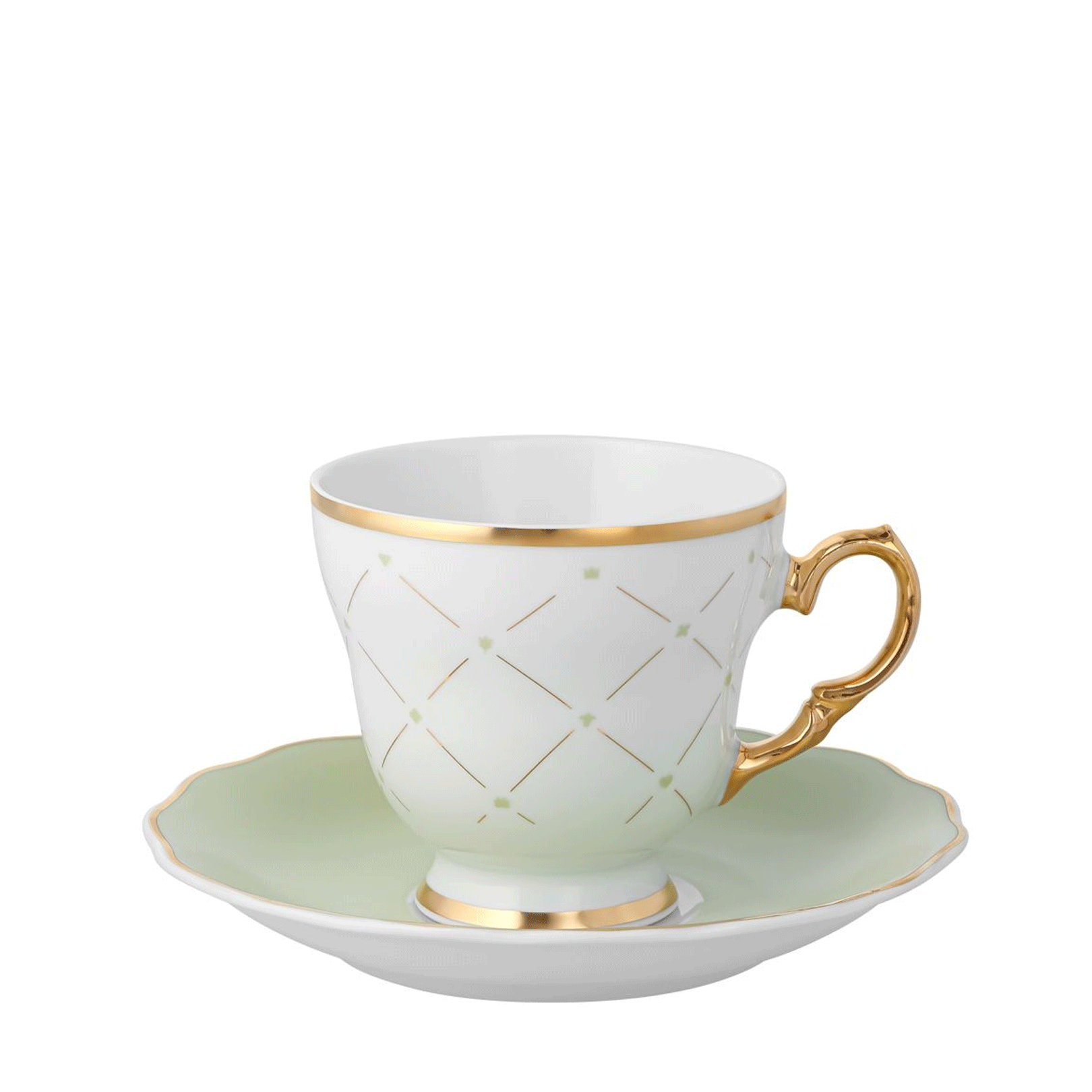 Serwis do kawy dla 6 osób / 12 el. Alaska Circus Green Ćmielów