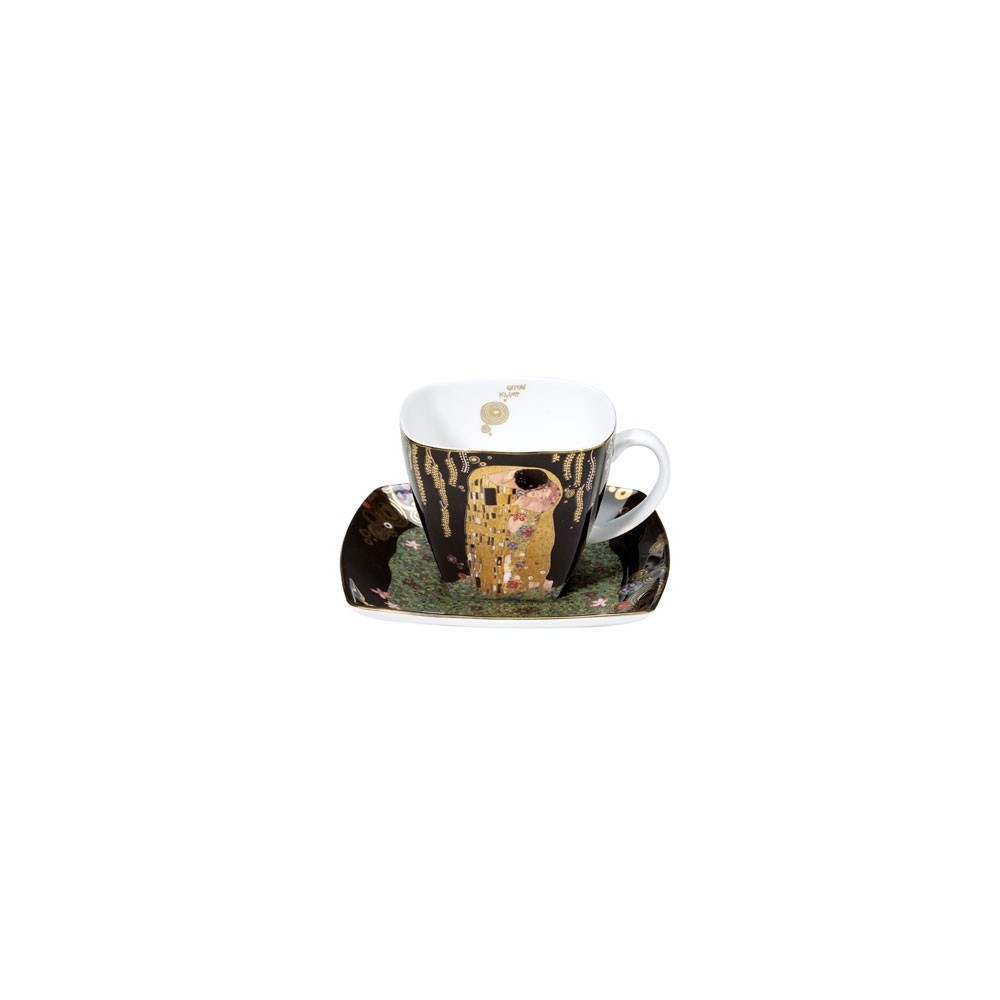 Filiżanka do kawy G. Klimt - Pocałunek - Goebel