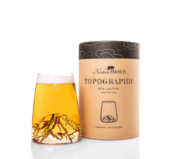 Szklanka Long Drink - Topographic - Jungfrau