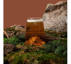 Szklanka Long Drink - Topographic - Jungfrau