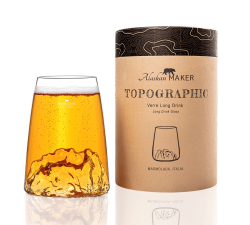Szklanka Long Drink - Topographic - Marmolada