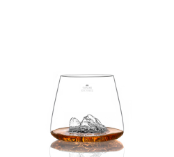 Zestaw 2 szklanek do whisky - Topographic - Tofane & Marmolada