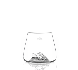 Zestaw 2 szklanek do whisky - Topographic - Tofane & Marmolada