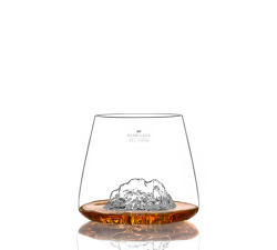 Zestaw 2 szklanek do whisky - Topographic - Tofane & Marmolada